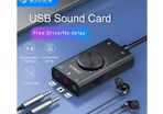 ORICO Multifunction USB External Digital Stereo Sound Card (3 AUX+Full Sound Control) (For PC/Laptop/PS/Mobile/Tablet) (Brand New/Warranty)