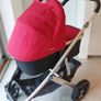 Uppababy Vista Travel System in Red Image 4