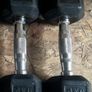 2x6kg ,2x4kg hex rubber dumbbells Image 2