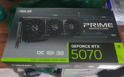 Asus Prime Geforce Nvidia Rtx 5070 Oc Pcie5 12gb Gddr7 Graphics Card