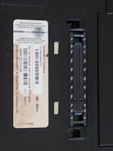 Lenovo T60p IBM Thinkpad, in excellent cosmetic condition, Battery is Good but states Error with Date & Time, and displays Lock Sign