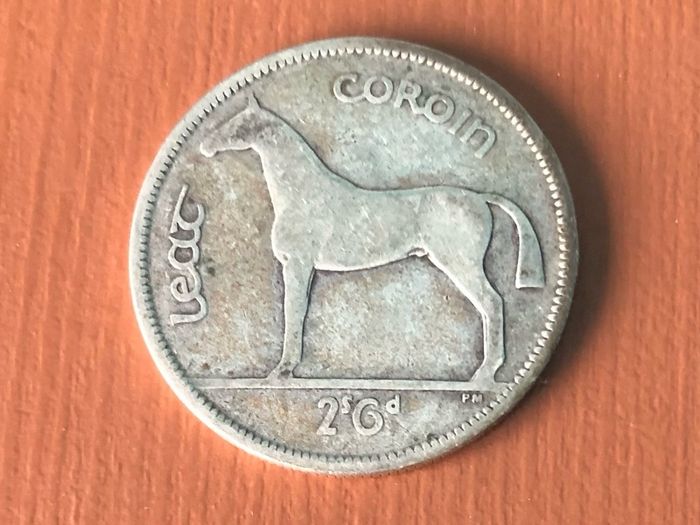 Irish silver half crown
