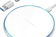 15W Wireless Charging Pad for iPhone 12/13/14/11 Pro/Pro Max/XS Max/XR/Se,Samsung Galaxy S22/S21S20/S10/S9/Note10/9,HUAWEI P40/P30/Mate 40/30,AirPods 2/Pro/Galaxy Buds (FREE SHIPPING)