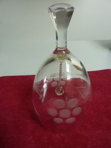 Vintage glass bell