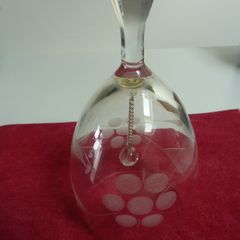 Vintage glass bell