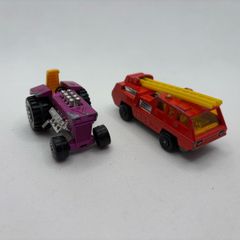Vintage Matchbox  Super Fast Mod Tractor and Blaze Buster