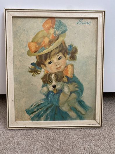 John Strevens Strev's 1960s Framed Picture