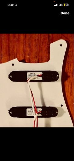 EMG S Single coil active pickup neck middle bridge position made in USA electric guitar parts accessories