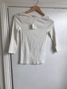 Cream colour top from Zara
