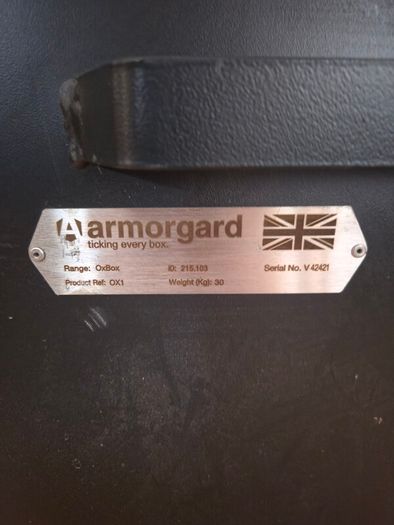 Armorgard vanbox OXBOX OX1
