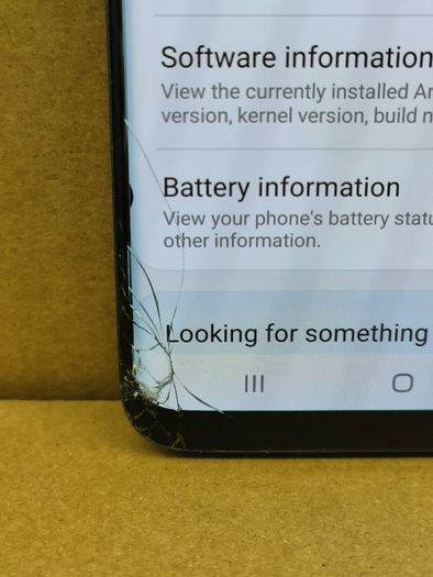 Samsung Galaxy S9+ Plus Blue 128GB 6GB RAM Unlocked (Screen Has a Crack)