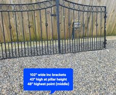 garden gates galvanised