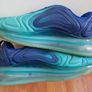 Nike Air Max 720 Sea Forest UK-10/EUR-45 AQ2924-400 Deep Royal Blue/Black-Hyper Jade-2018 Image 2