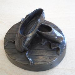 Ballet shoes ornament,J Rynhart Bronze Ballet shoes ornament,Home decor