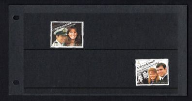 1986 Isle of Man Royal Wedding Prince Andrew & Sarah Ferguson Commemorative Stamp Presentation Pack