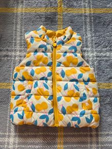 Du Pareil au Meme Reversible Baby Puffer Bodywarmer Gilet - 12M