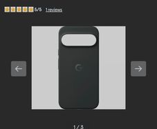 GOOGLE Pixel 10 Pro XL Case - Obsidian (sealed)