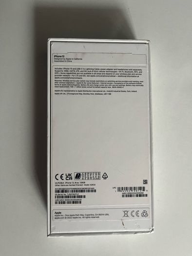 APPLE iPhone 13 empty box