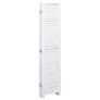 5-Panel Room Divider White 175x165 cm Wood Image 4