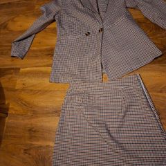 Two piece skirt suit