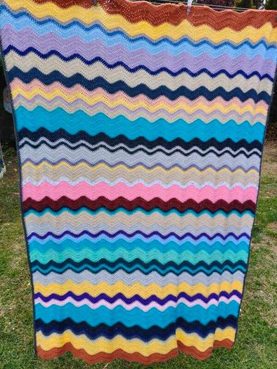 Vintage Crochet Blanket