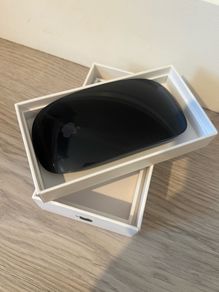 Apple space grey magic mouse