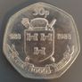 X3 Dublin 1988, 50p coins Image 3