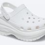 Crocs Classic Mega Crush Clog White Women's Size UK 6 Brand New Image 2