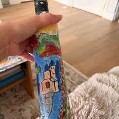Hand Painted Bottle