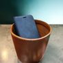 hand made leather cactus box Image 4