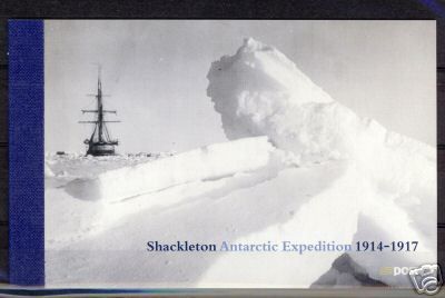 2004 Ireland Shackleton Antarctic Expedition 1914-1917 Commemorative Stamp Booklet Mint Never Hinged (MNH). Hibernian HB120.