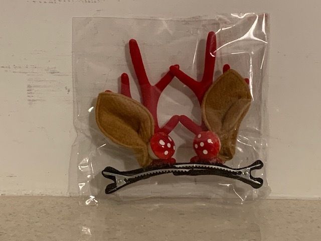 Christmas Reindeer Hair Clips