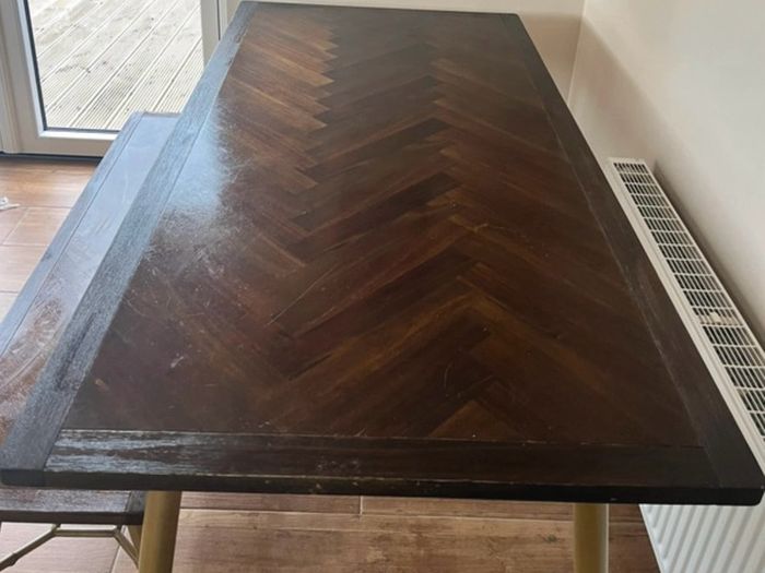 dining table & bench