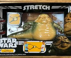 Star Wars giant Jabba the Hutt stretch toy.