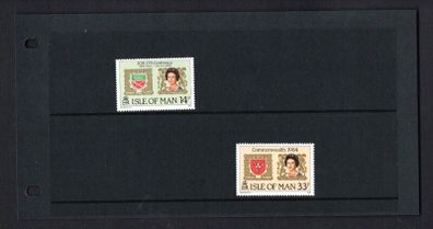 1984 Isle of Man Links with the Commonwealth Commemorative Stamps Presentation Pack