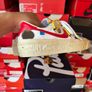 Nike Blazer Low Off White University Red DH7863-100 Custom Image 3