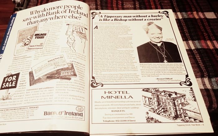 1989. Tipperary G A A. Year Book. 1989