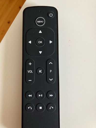 Eir remote control for Apple TV. Traditional style