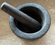 Granite Pestle and Mortar