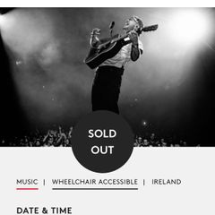 Cian Ducrot Tickets Galway Arts Festival x 2