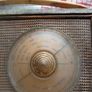 Vintage 1950s HMV (His Master's Voice) Portable Valve Radio. Original Attic Find. Irish Dial Image 3