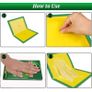 5 Extra-Strong Sticky Pads Large Mouse Insect Mice Durable Trap Boards for Indoor & Outdoor Use Perfect for Home Kitchen Garage Garden Image 2