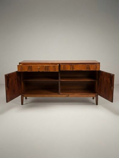 Mid Century Danish Rosewood Sideboard, Model 5, by Gunni Omann for Omann Jun Mobelfabrik