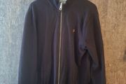 Farah Vance Navy Zip Top L