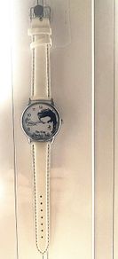 Elvis Wrist watch, White Strap