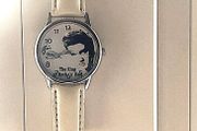Elvis Wrist watch, White Strap