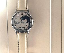 Elvis Wrist watch, White Strap