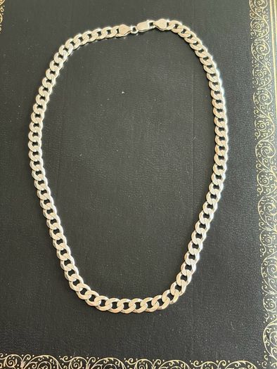 silver necklace