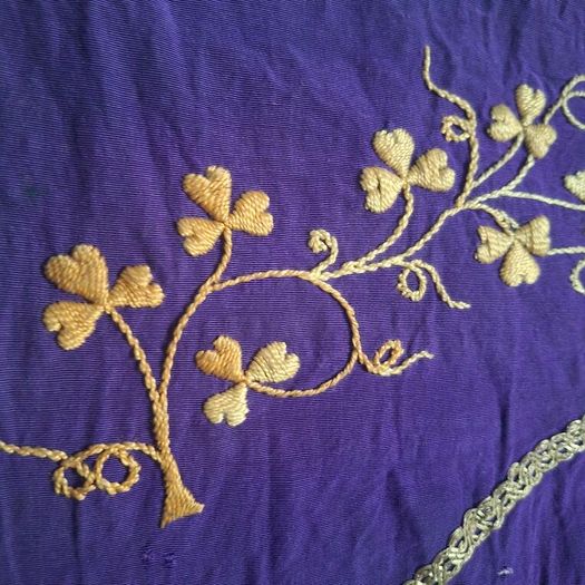 Victorian Catholic Procession Banner