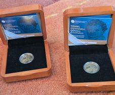 4X Gold Coin 1/4 oz Daniel O'Connoll 2025 Irish Central Bank Euro